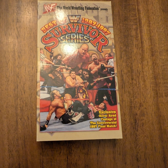 WWE Survivor Series 1987-1997 VHS - Picture 1 of 5